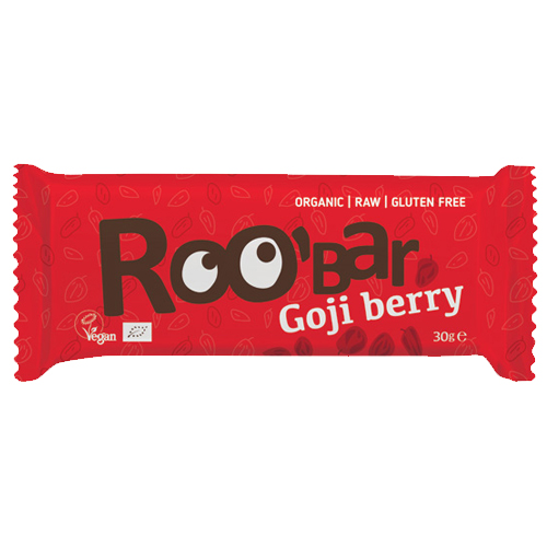 Ωμή Μπάρα με Goji Berries (30γρ) Roobar