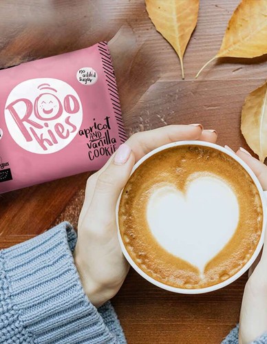 Vegan Μπισκότο 'Rookies Cookies' Βερίκοκο & Βανίλια Χ/ΓΛ (40γρ) Rookies