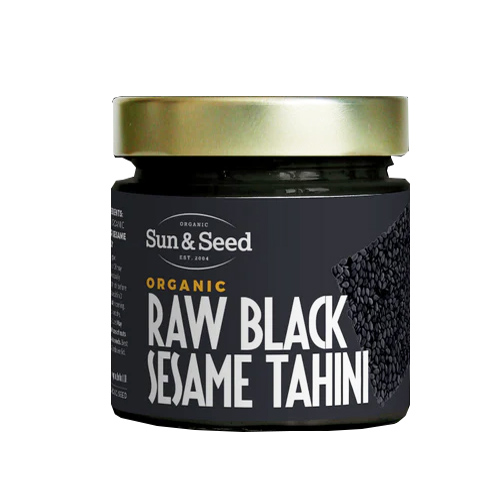 Ωμό Ταχίνι από Μαύρο Σουσάμι (200γρ) Sun & Seed