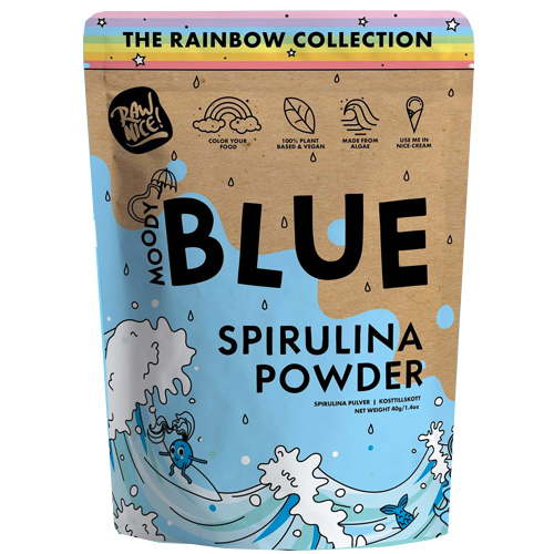 Μπλε Σπιρουλίνα σε Σκόνη - Vegan Μπλε Χρώμα (40γρ) Raw Nice