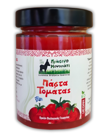 Πάστα Τομάτας – Χωρίς Προσθήκη Αλατιού (314ml) Πράσινο Μονοπάτι